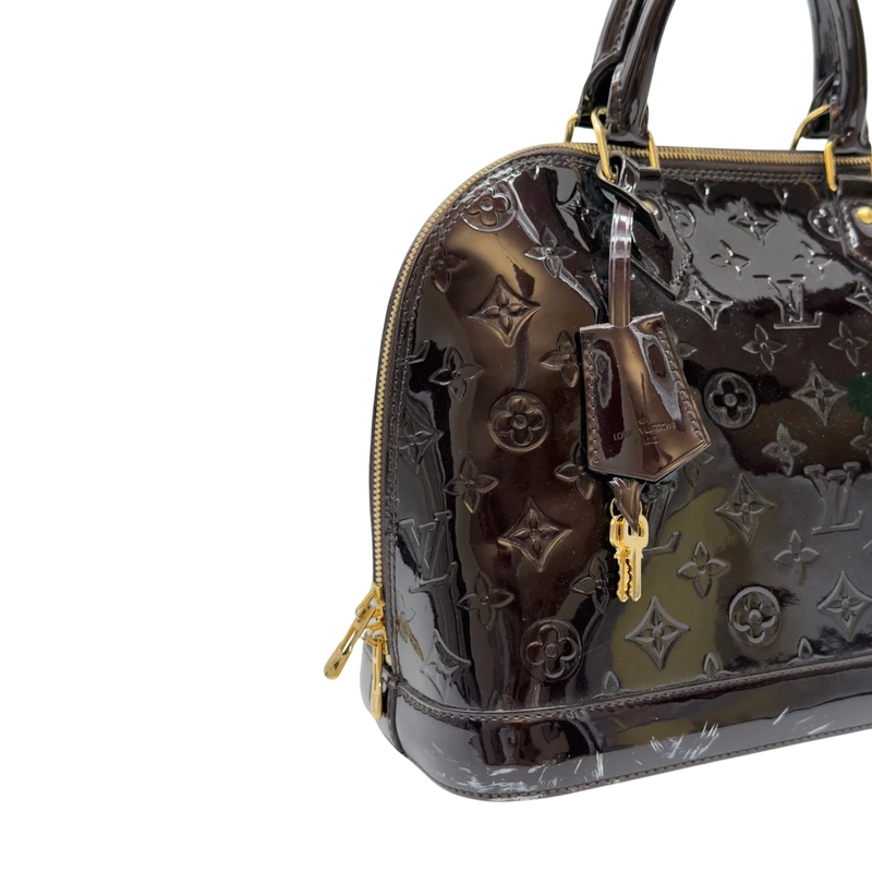 Louis Vuitton Handtasche Alma PM Vernis