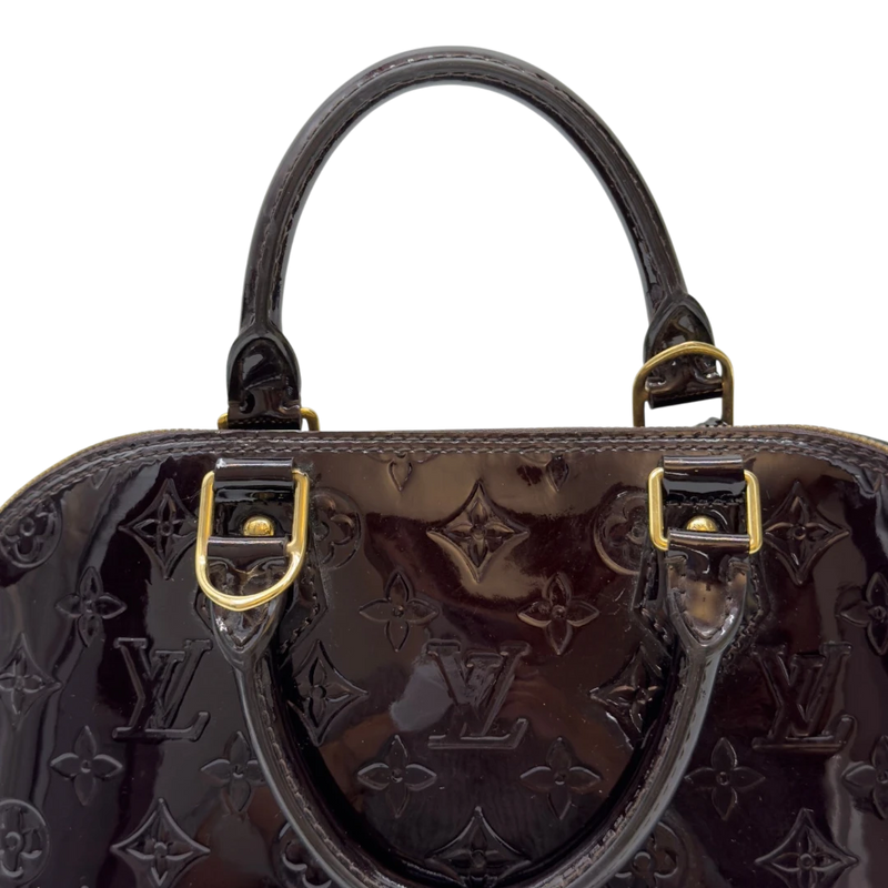 Louis Vuitton Handtasche Alma PM Vernis