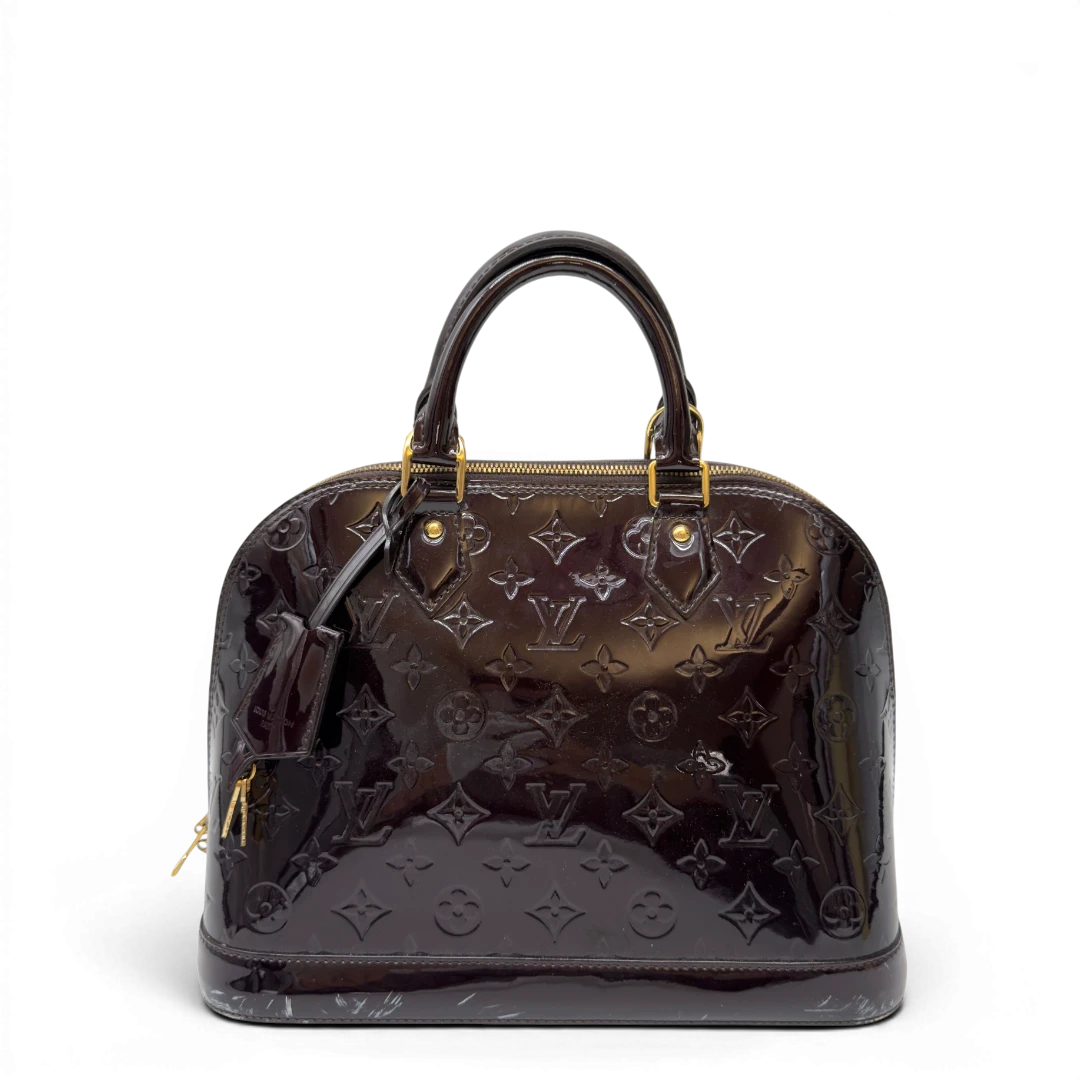 Louis Vuitton Handtasche Alma PM Vernis