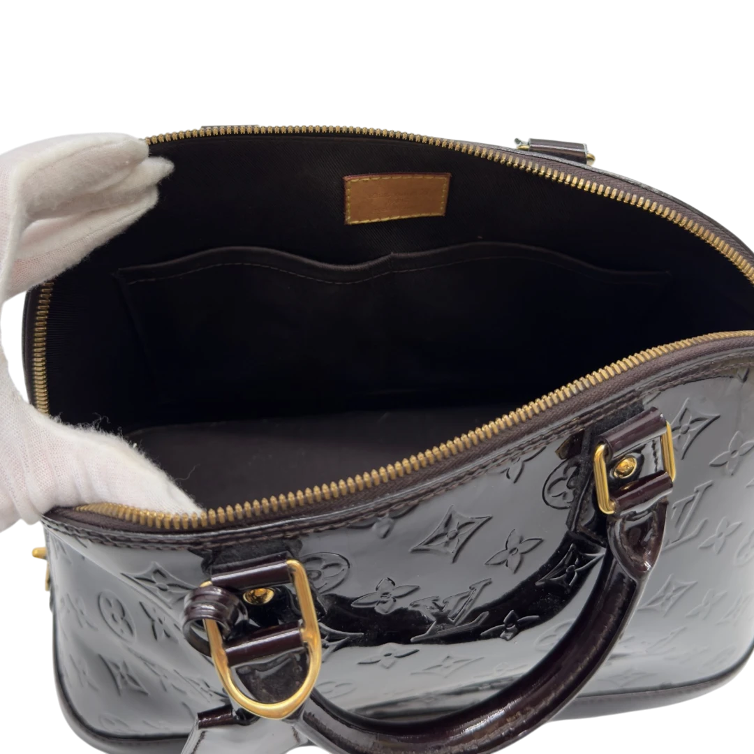 Louis Vuitton Handtasche Alma PM Vernis