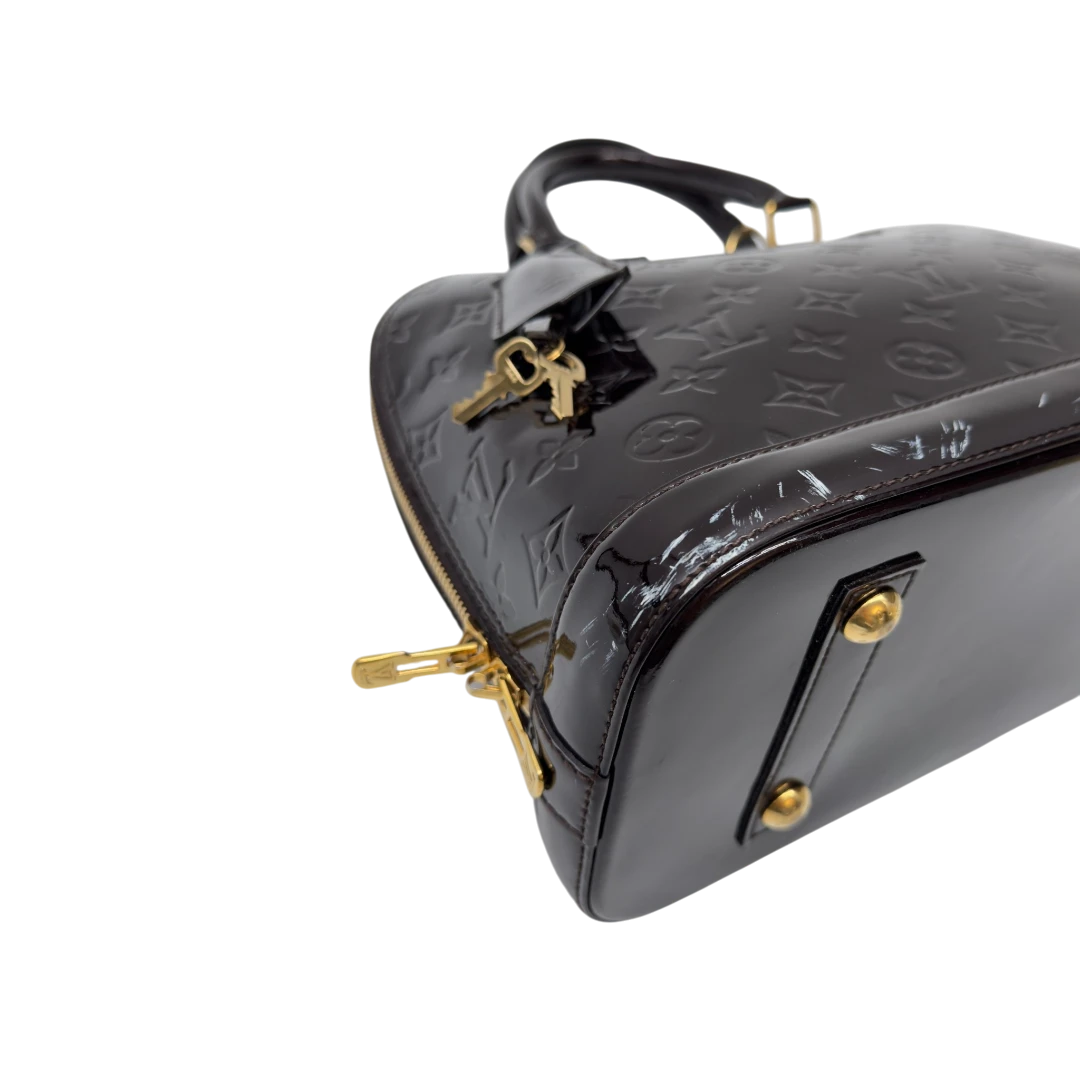 Louis Vuitton Handtasche Alma PM Vernis