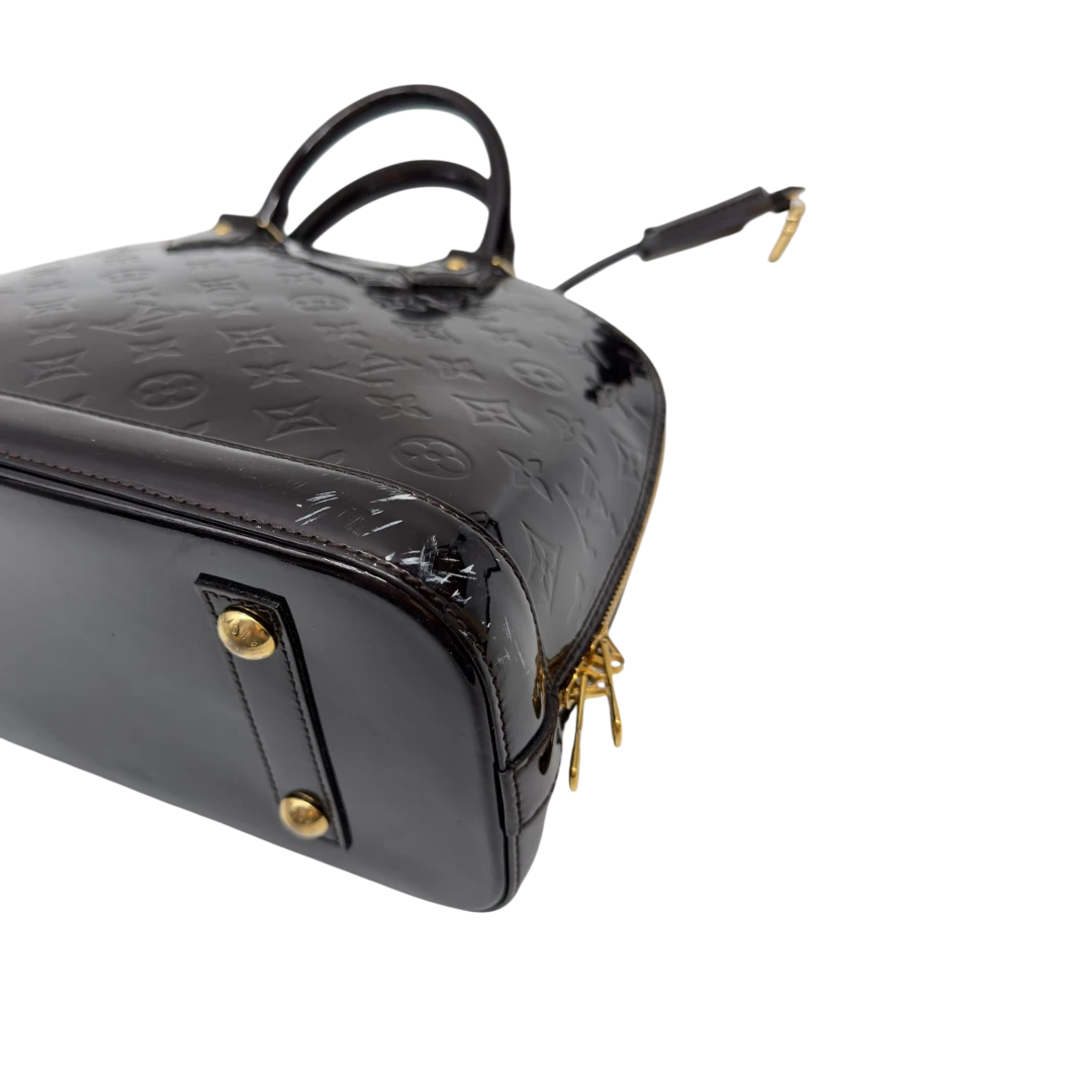Louis Vuitton Handtasche Alma PM Vernis