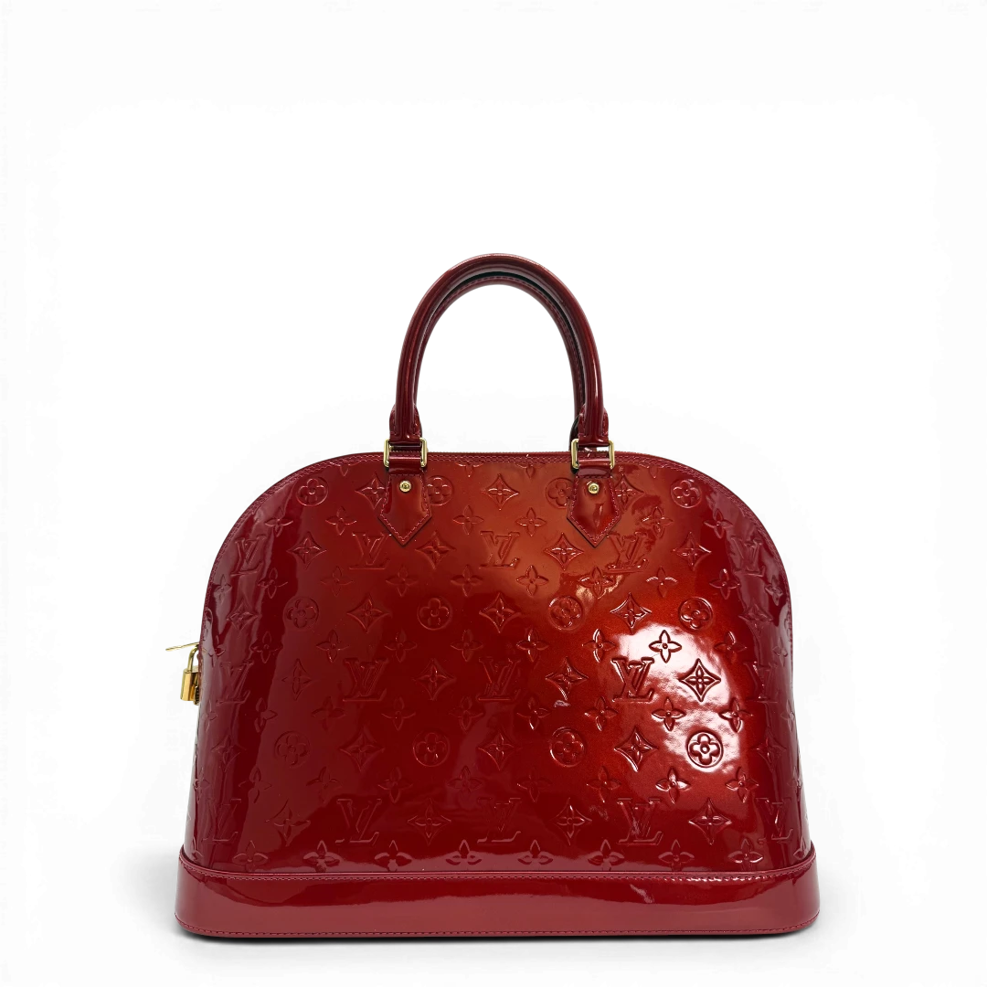 Louis Vuitton Handtasche Alma GM Vernis