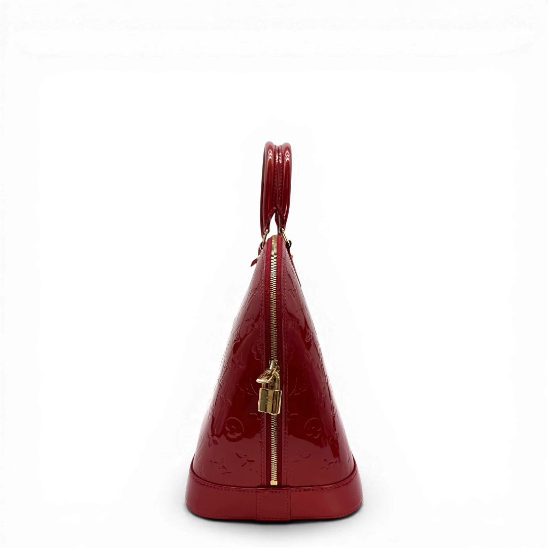Louis Vuitton Handtasche Alma GM Vernis