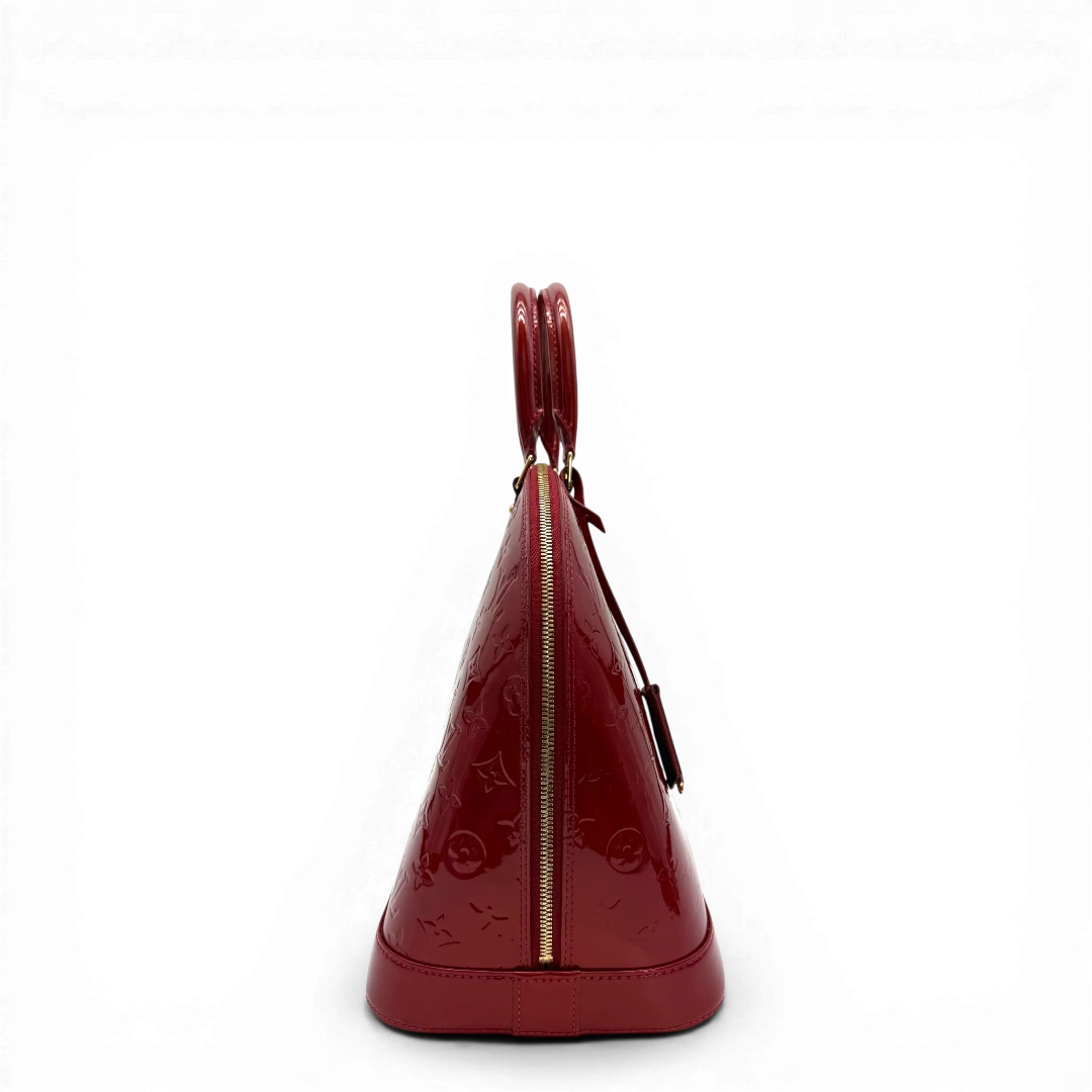 Louis Vuitton Handtasche Alma GM Vernis
