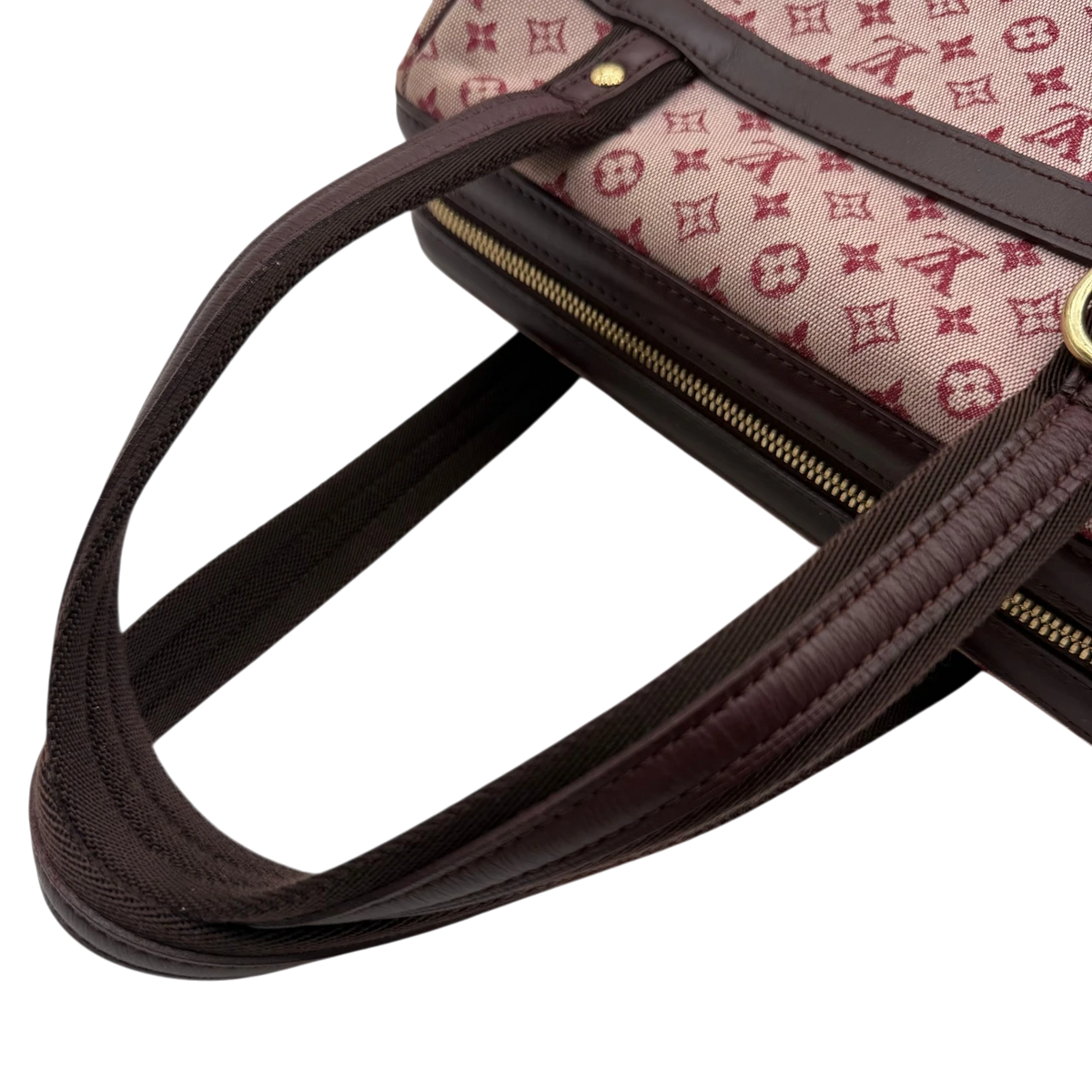 Louis Vuitton Handtasche Josephine PM monogram rot – Henkel im Detail
