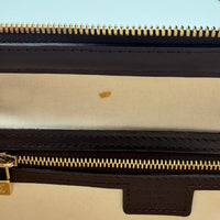 Louis Vuitton Handtasche Josephine PM monogram rot – Gebrauchsspuren: Fleck im Innenfutter