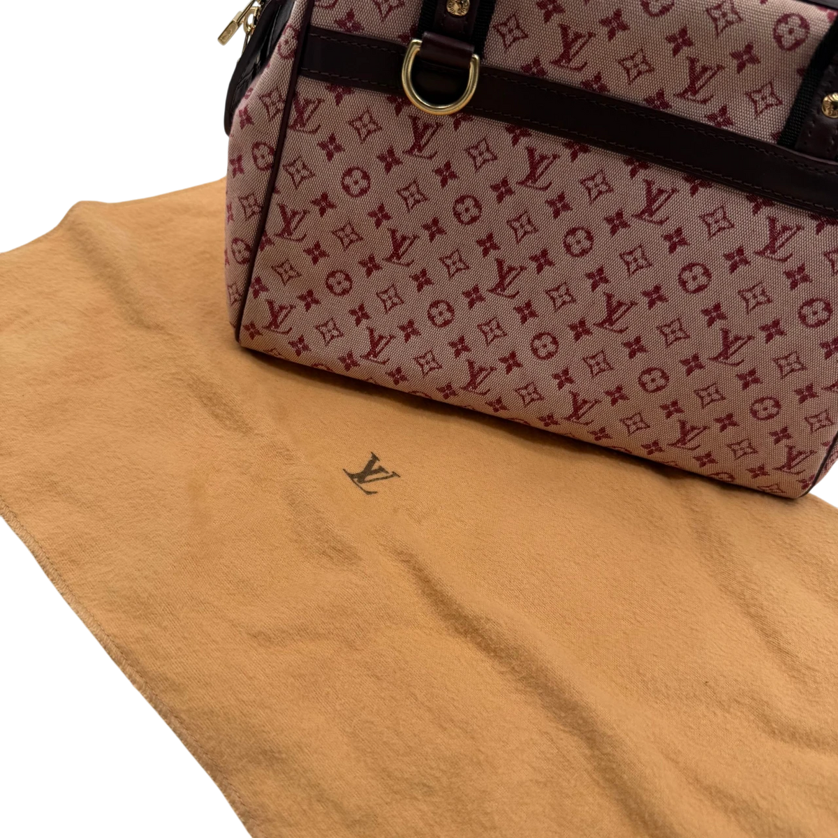 Louis Vuitton Handtasche Josephine PM monogram rot – mit Staubbeutel