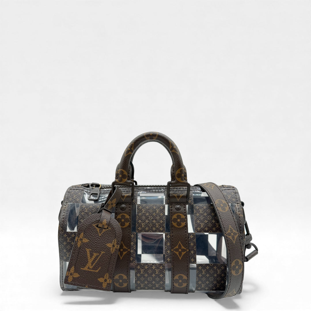 Louis Vuitton Handtasche Keepall Bandouliere 25 Schach