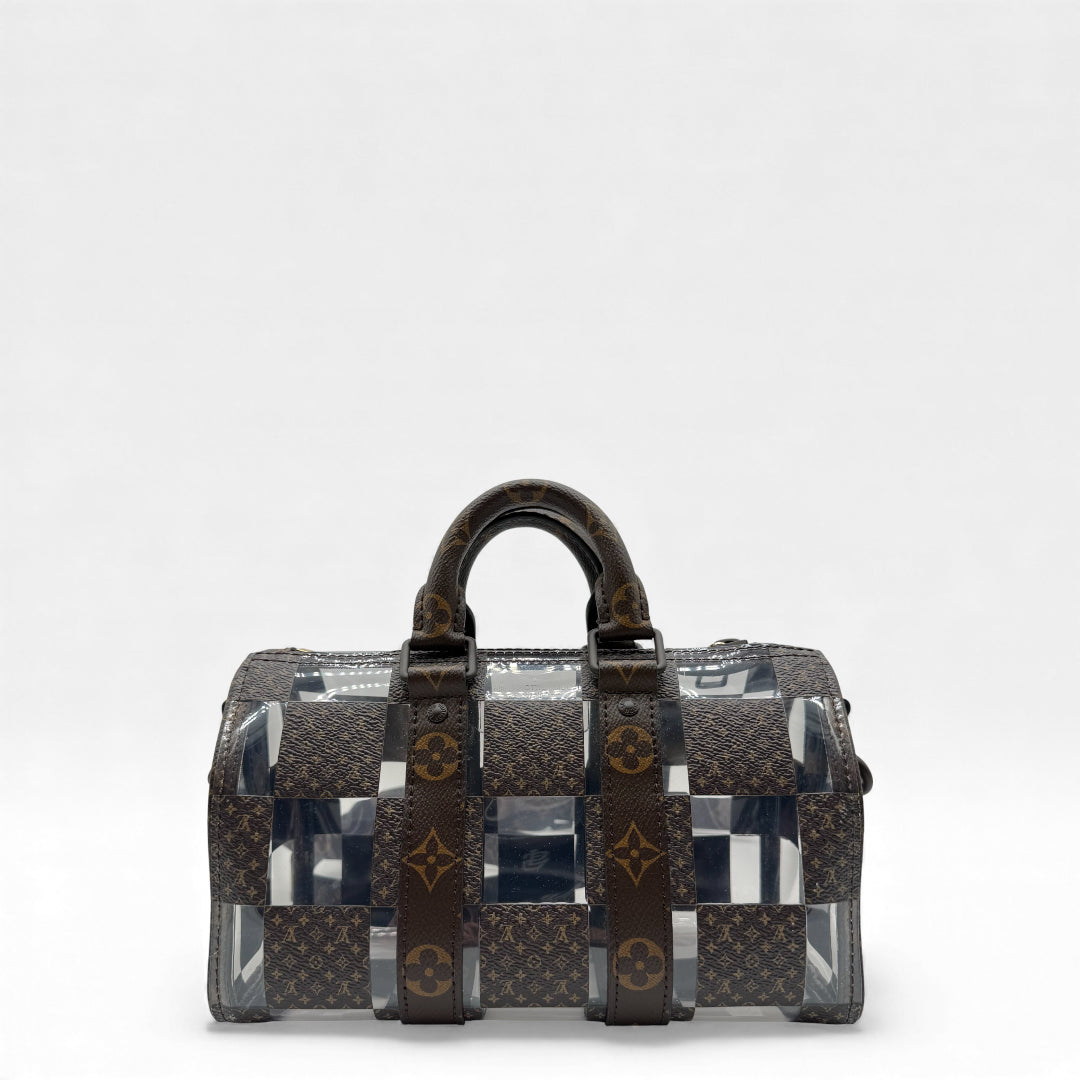 Louis Vuitton Handtasche Keepall Bandouliere 25 Schach