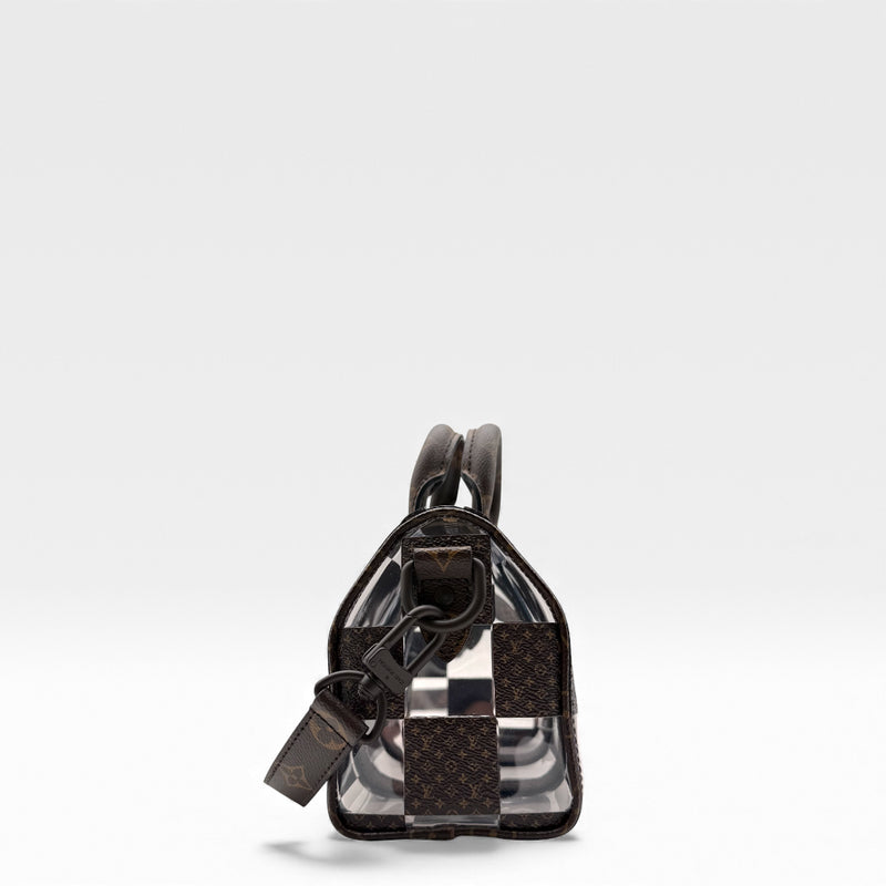 Sac à main Keepall Bandoulière 25, échecs