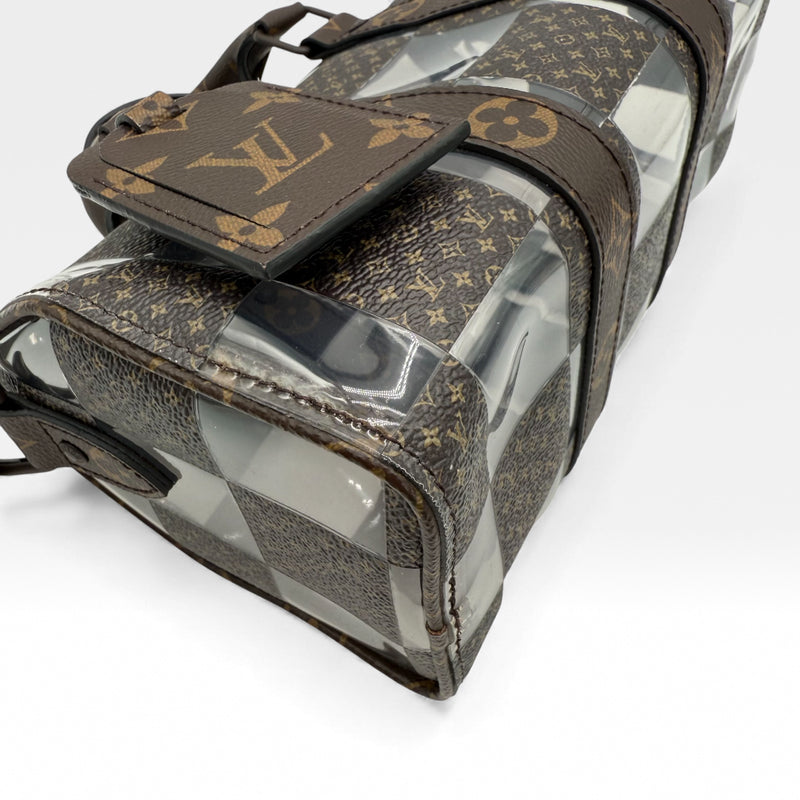 Sac à main Keepall Bandoulière 25, échecs