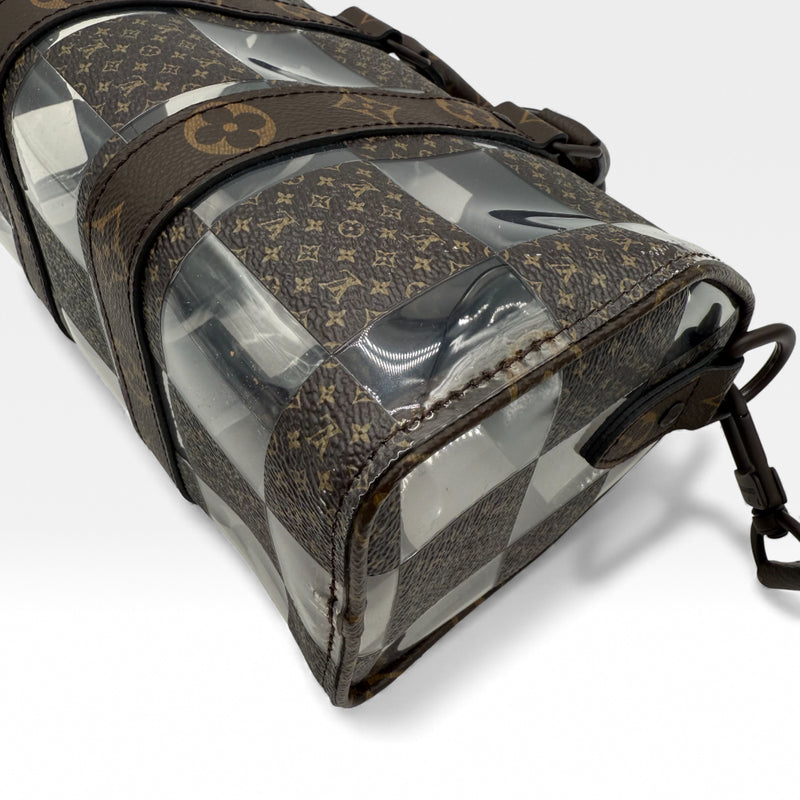 Sac à main Keepall Bandoulière 25, échecs
