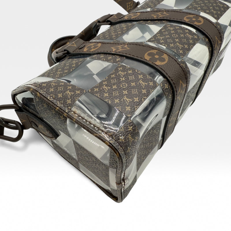 Sac à main Keepall Bandoulière 25, échecs