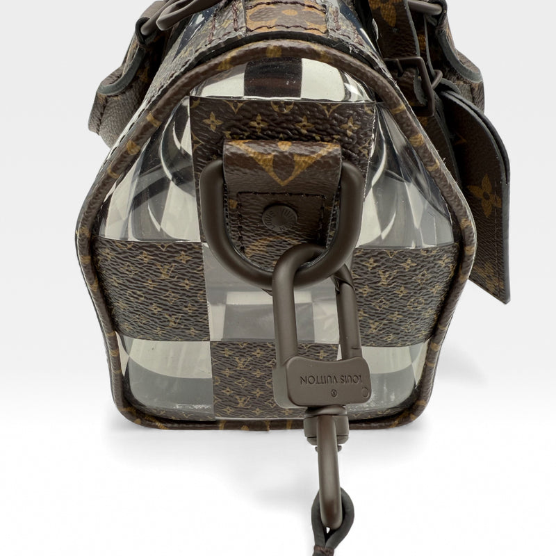 Sac à main Keepall Bandoulière 25, échecs