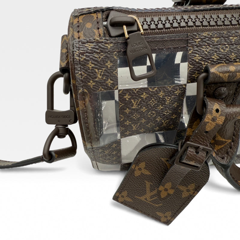 Sac à main Keepall Bandoulière 25, échecs
