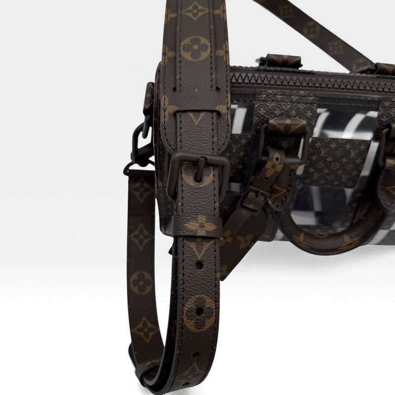 Sac à main Keepall Bandoulière 25, échecs
