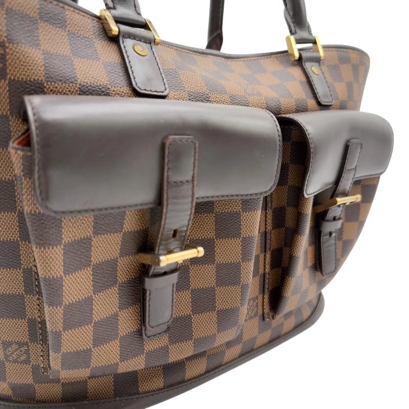 Louis Vuitton Handtasche Manosque GM Damier Ebene