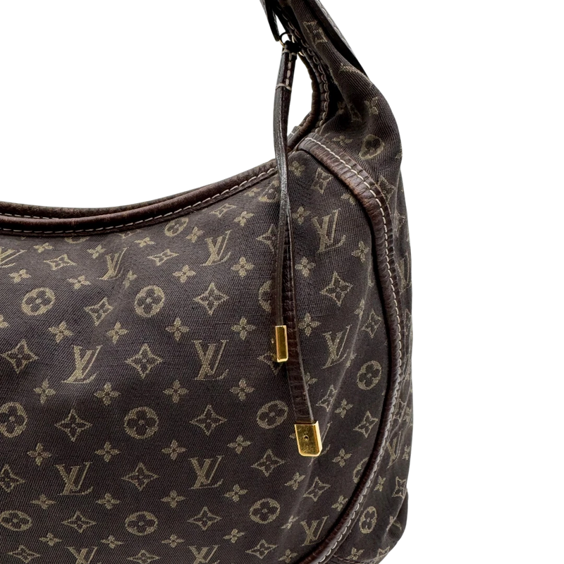 Louis Vuitton Schultertasche Mini Lin Manon MM Hobo