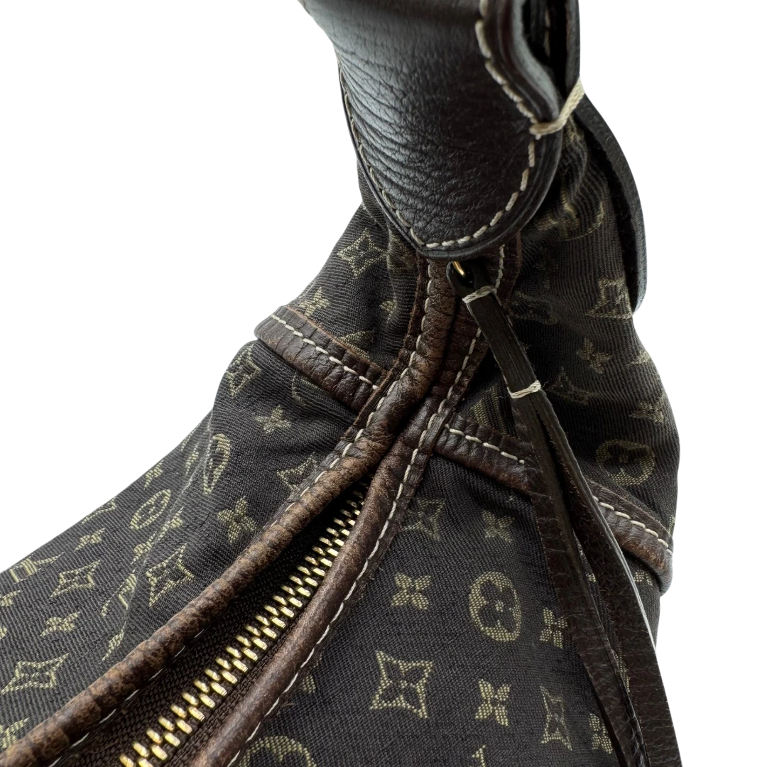 Louis Vuitton Schultertasche Mini Lin Manon MM Hobo