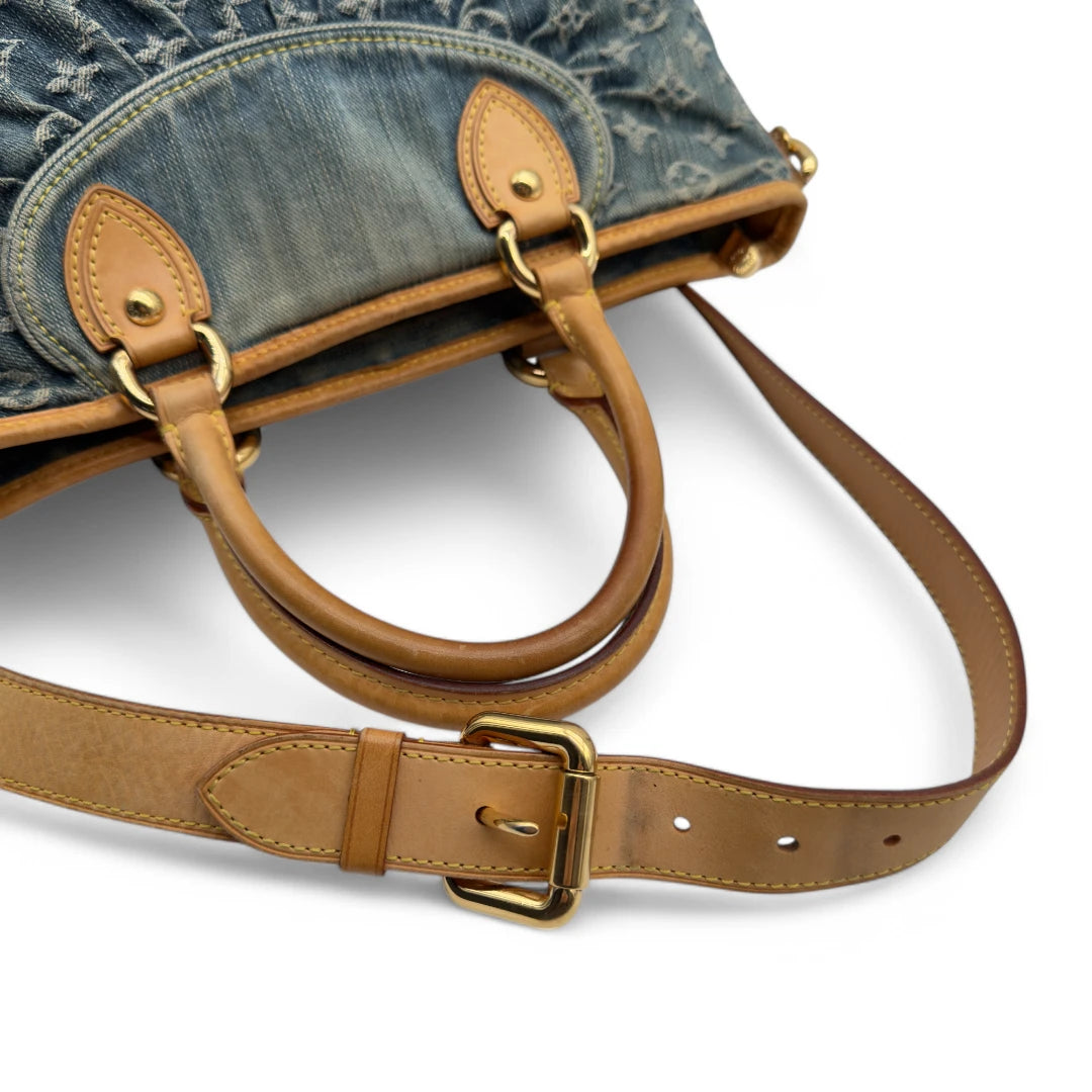 Louis Vuitton Handtasche Neo Cabby GM blau