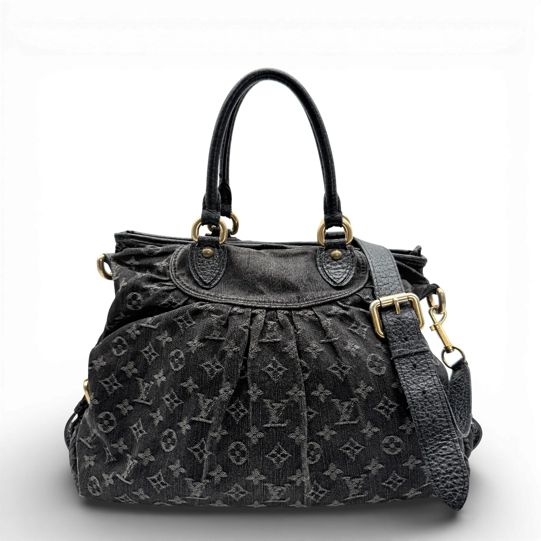 Neo Cabby MM Denim handbag