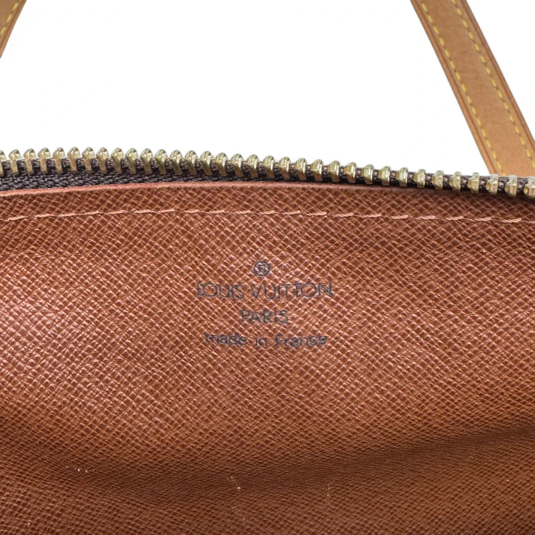 Louis Vuitton handbag Papillon 30 with extra pocket monogram brown