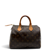 Louis Vuitton Handtasche Speedy 25 monogram braun
