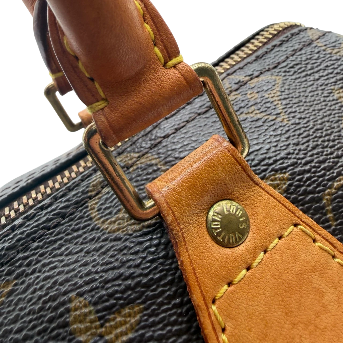 Louis Vuitton Handtasche Speedy 25 monogram braun