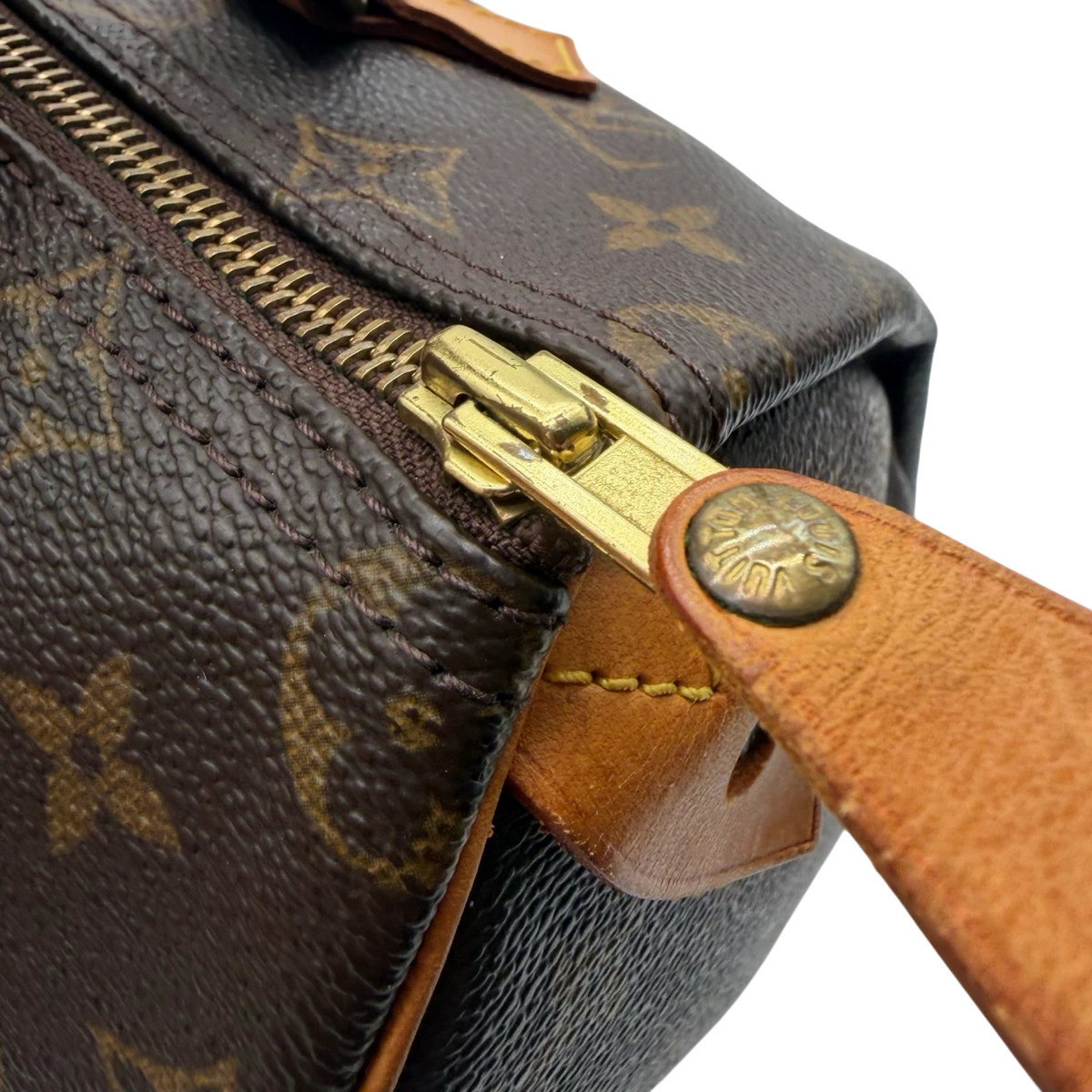 Louis Vuitton Handtasche Speedy 25 monogram braun