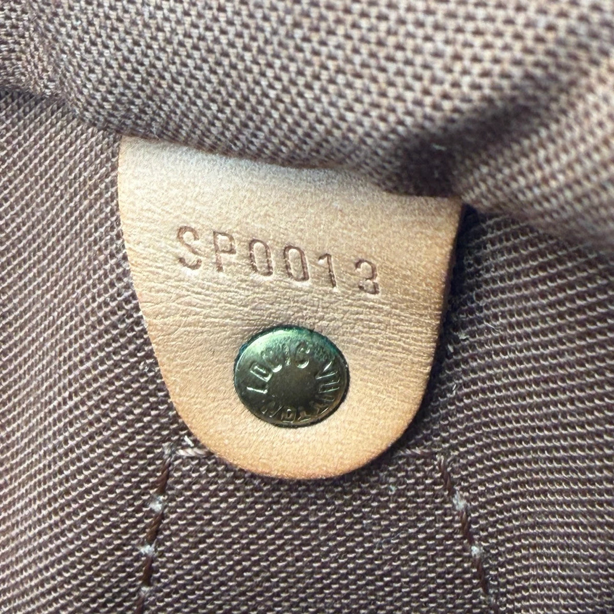 Louis Vuitton Handtasche Speedy 25 monogram braun