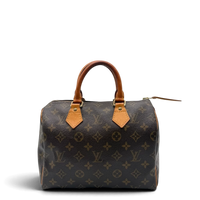 Louis Vuitton Handtasche Speedy 25 monogram braun