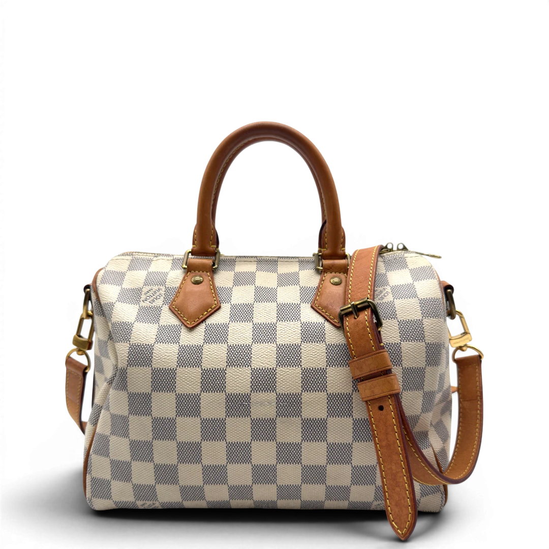 Louis Vuitton Handtasche Speedy 25 Bandouliére Damier Azur