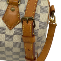 Louis Vuitton Handtasche Speedy 25 Bandouliére Damier Azur