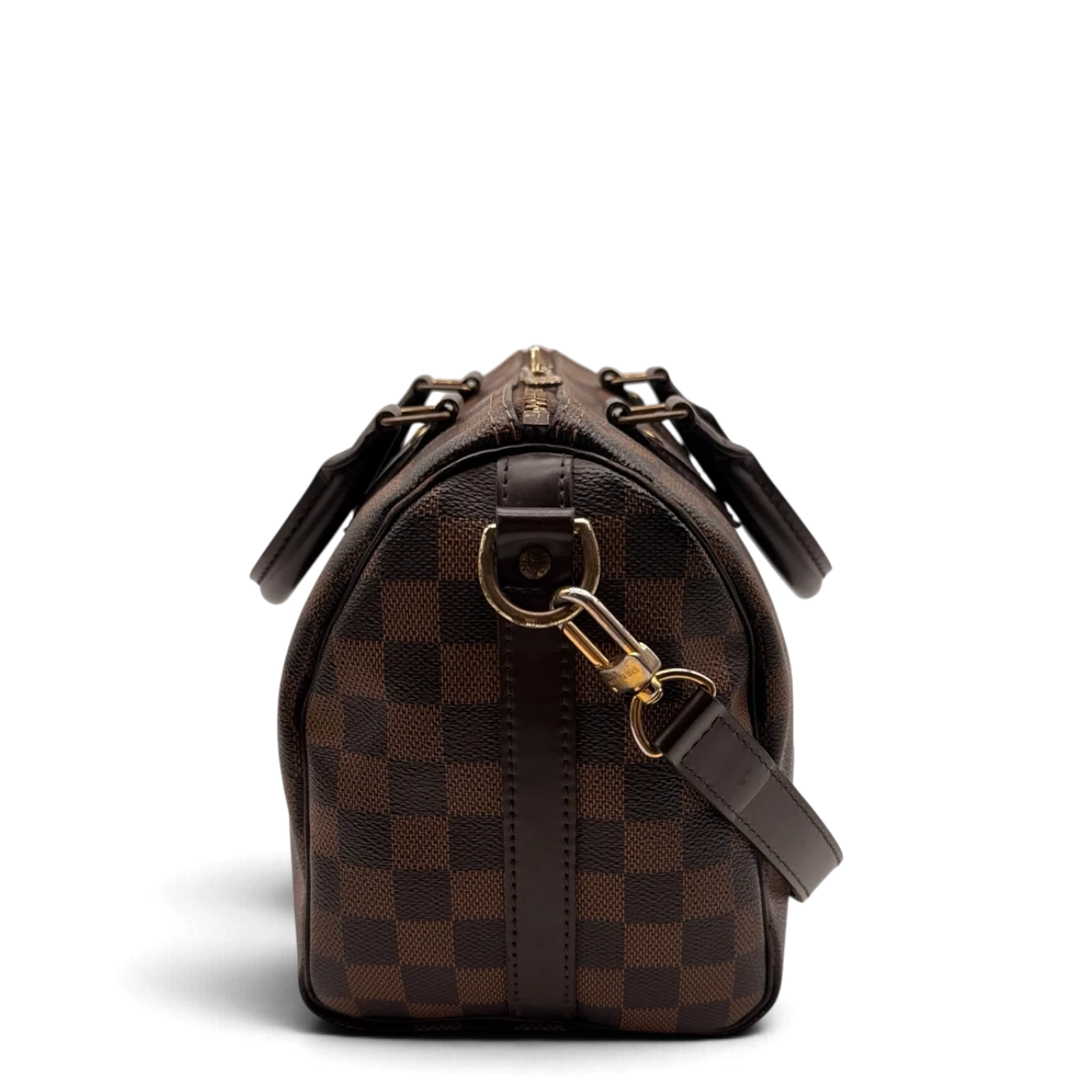 Louis Vuitton Handtasche Speedy 25 Bandouliére Damier Ebene braun