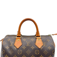 Louis Vuitton Handtasche Speedy 25 monogram braun