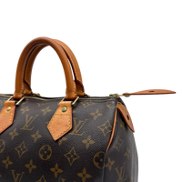 Louis Vuitton Handtasche Speedy 25 monogram braun