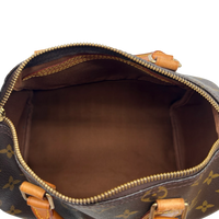 Louis Vuitton Handtasche Speedy 25 monogram braun