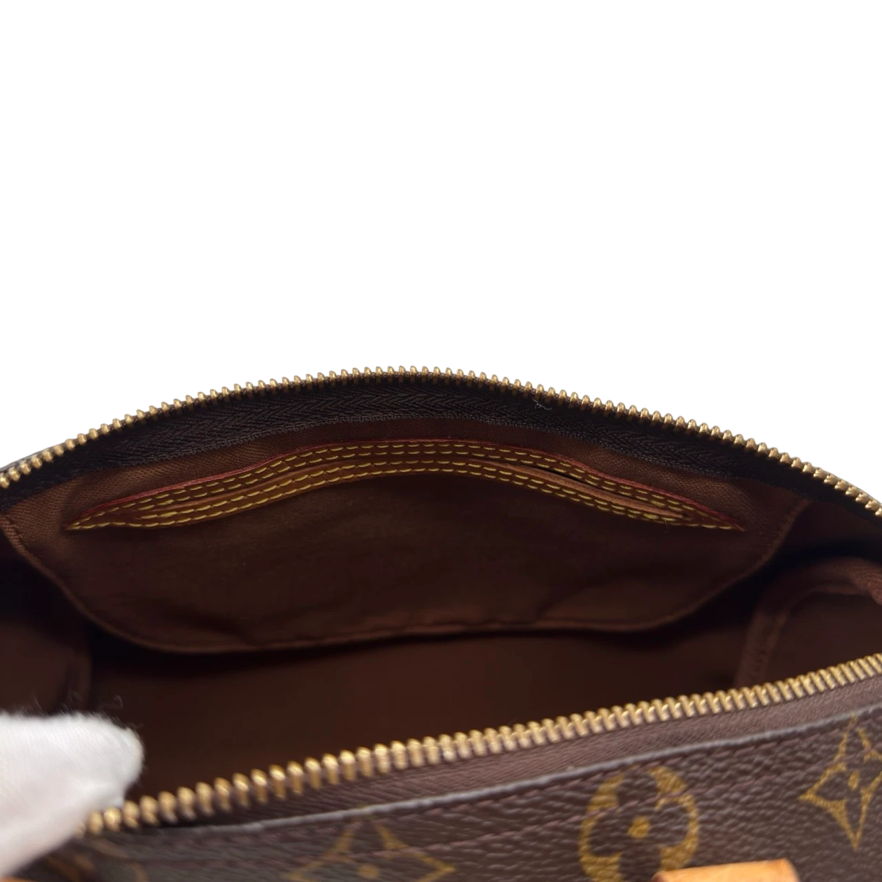 Louis Vuitton Handtasche Speedy 25 monogram braun