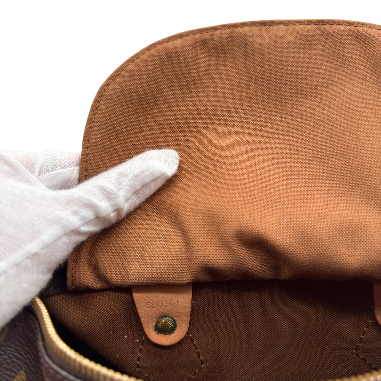 Louis Vuitton Handtasche Speedy 25 monogram braun