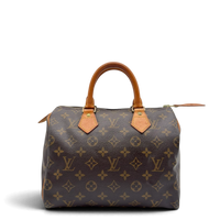 Louis Vuitton Handtasche Speedy 25 monogram braun