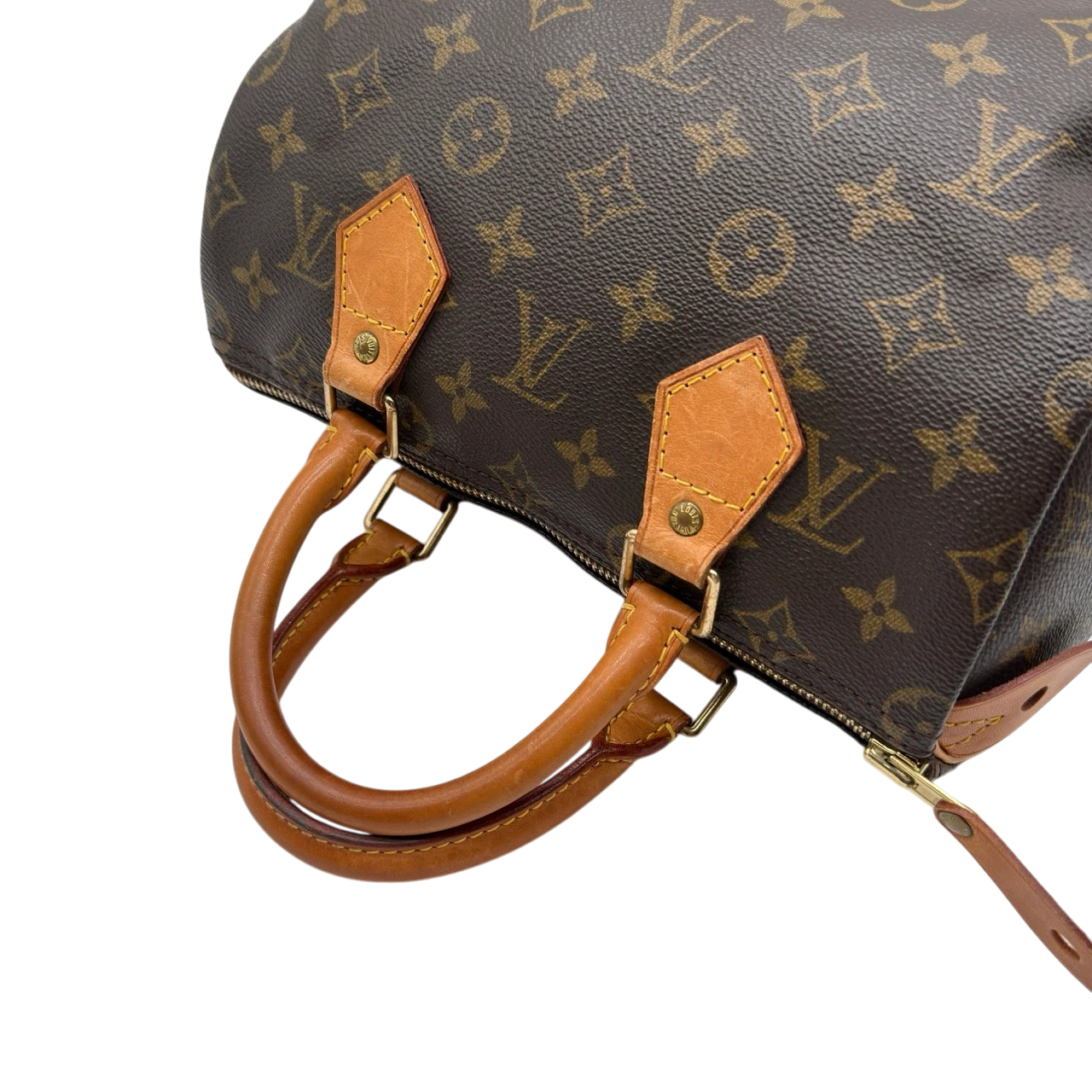 Louis Vuitton Handtasche Speedy 25 monogram braun