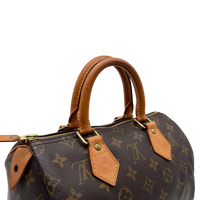Louis Vuitton Handtasche Speedy 25 monogram braun