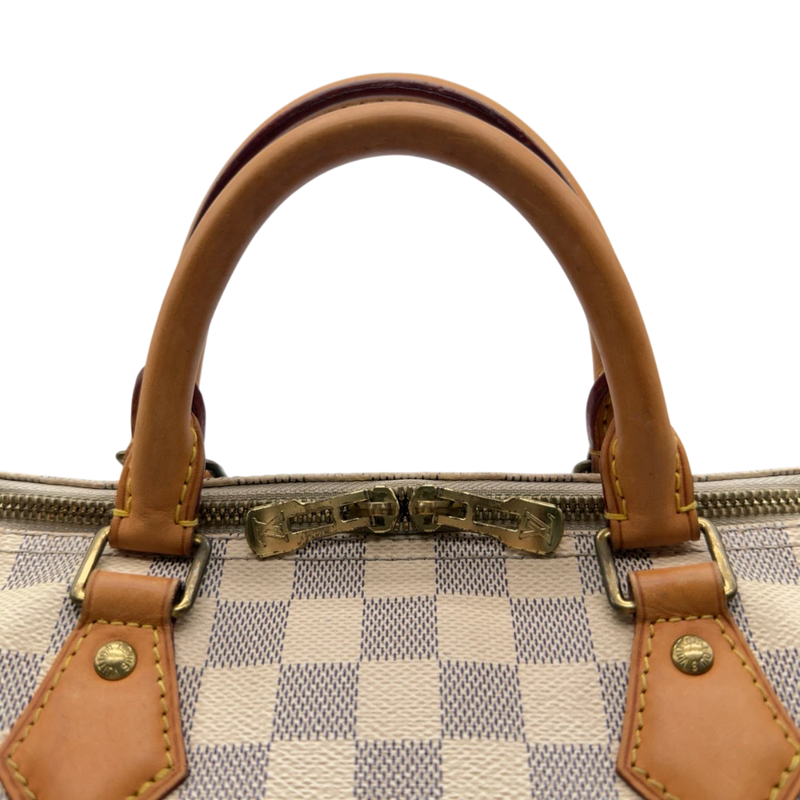 Louis Vuitton Handtasche Speedy 30 Bandouliére Damier Azur