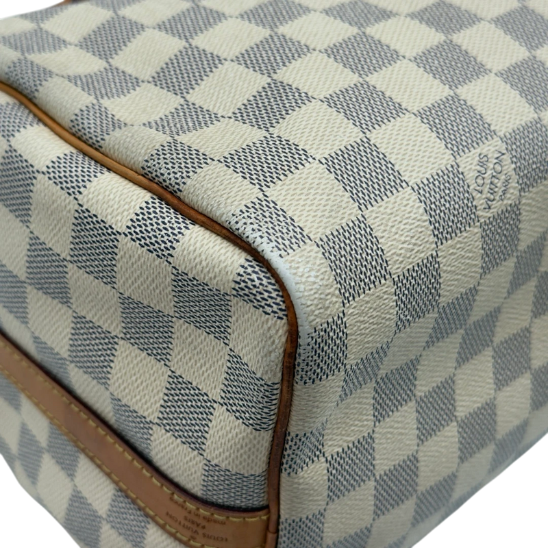 Louis Vuitton Handtasche Speedy 30 Bandouliére Damier Azur