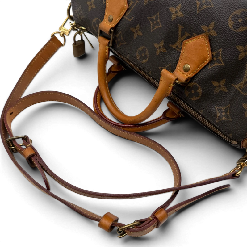 Louis Vuitton Handtasche Speedy 30 Bandouliére