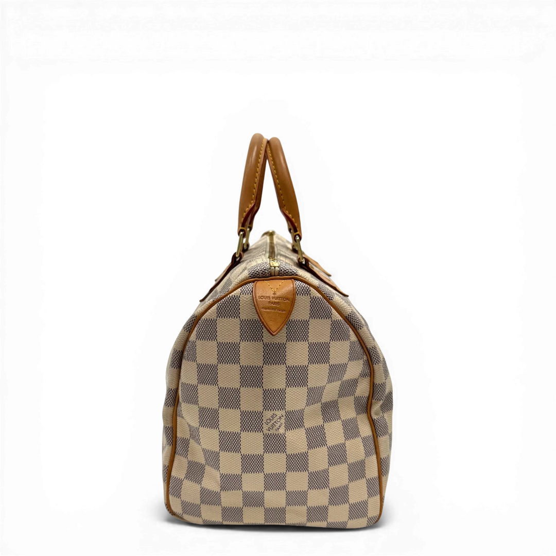 Louis Vuitton Handtasche Speedy 30 Damier Azur