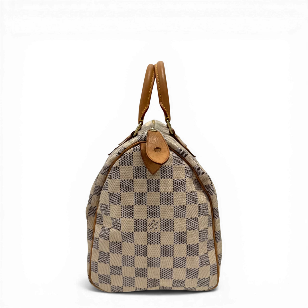 Louis Vuitton Handtasche Speedy 30 Damier Azur