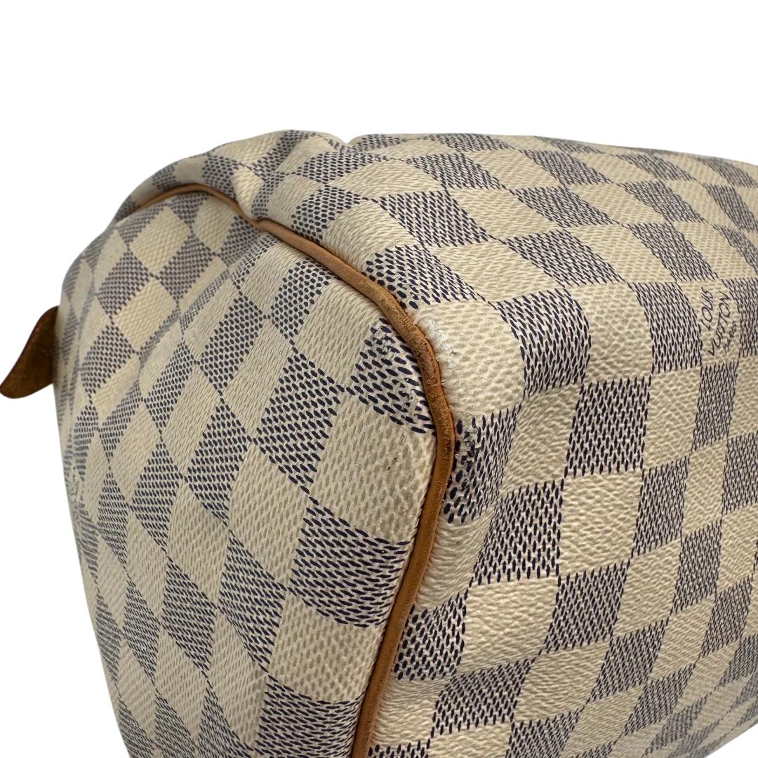 Louis Vuitton Handtasche Speedy 30 Damier Azur