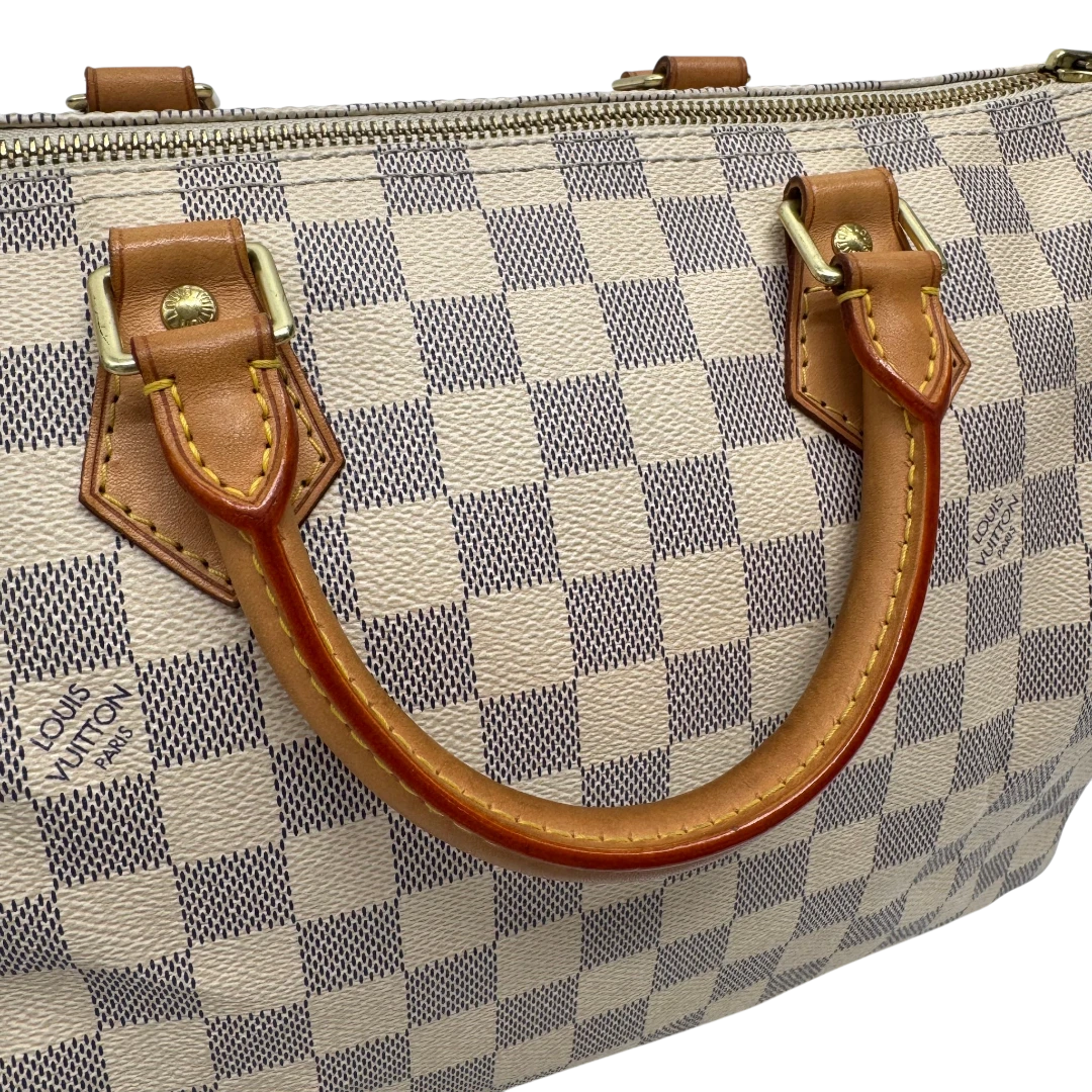 Louis Vuitton Handtasche Speedy 30 Damier Azur